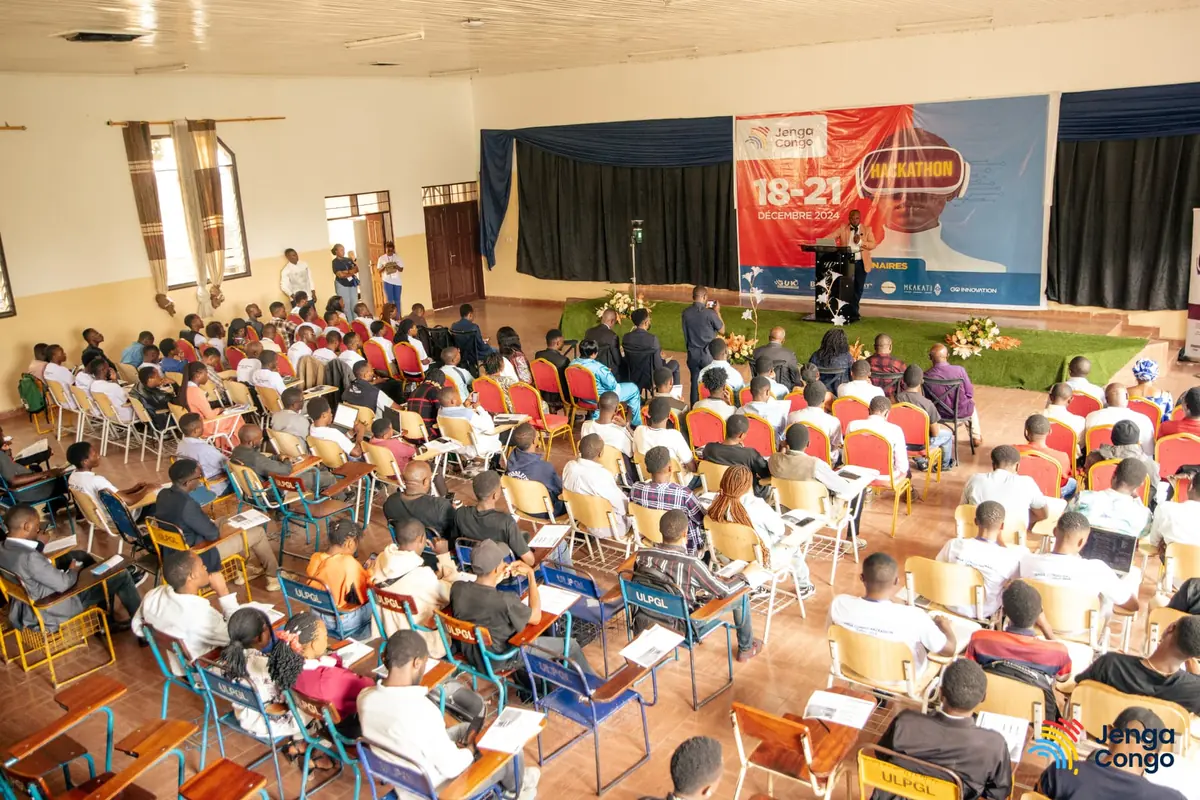 Opening ceremony of the Jenga Congo hackathon in Goma